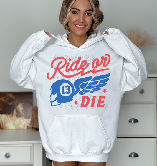 Ride Or Die DTF Transfers SKU8451