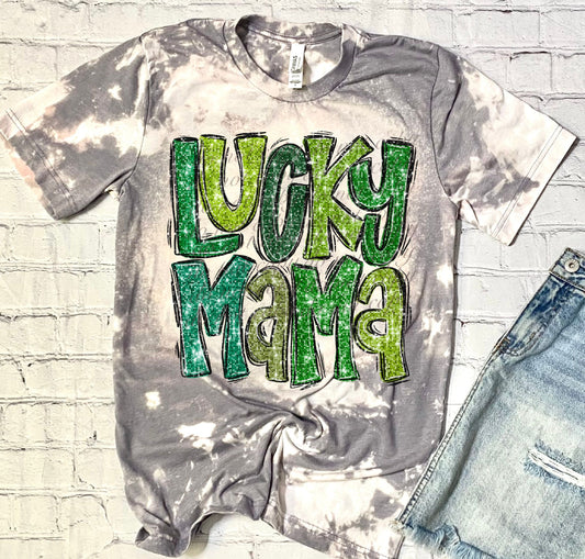 Lucky Mama Faux Seqin SALE DTF Transfer SKU4935