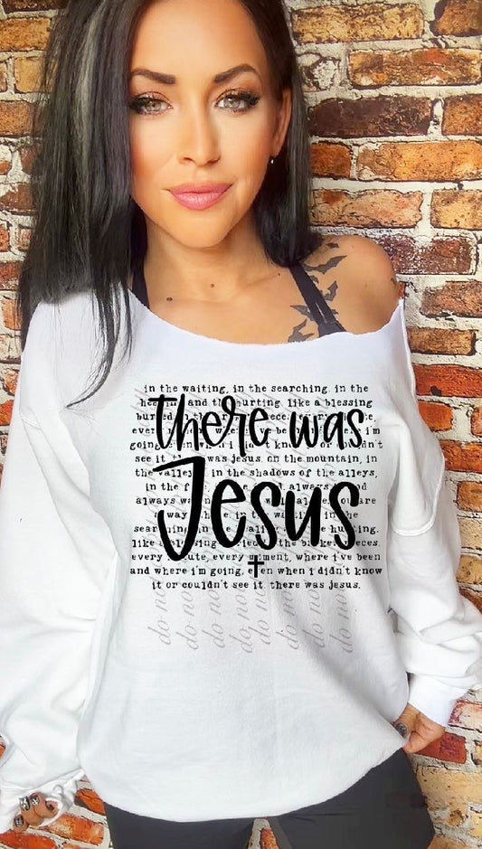 There Was Jesus DTF Transfers SKU9142