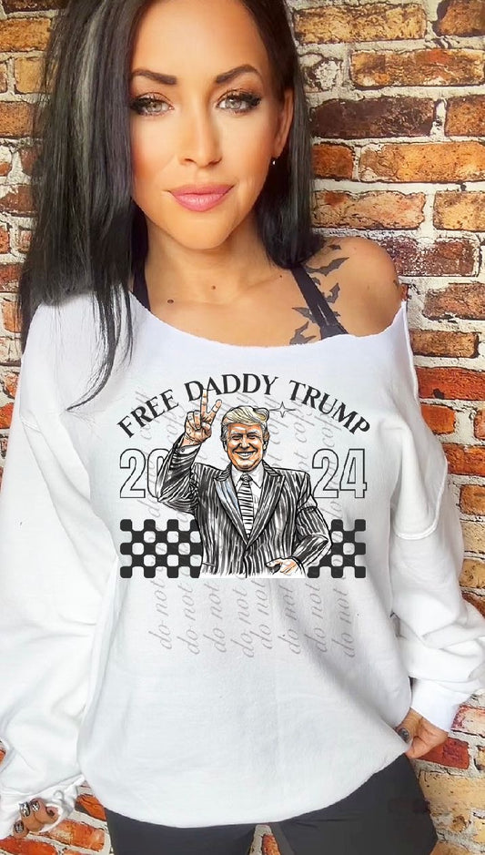 Free Daddy Trump DTF Transfers SKU9154