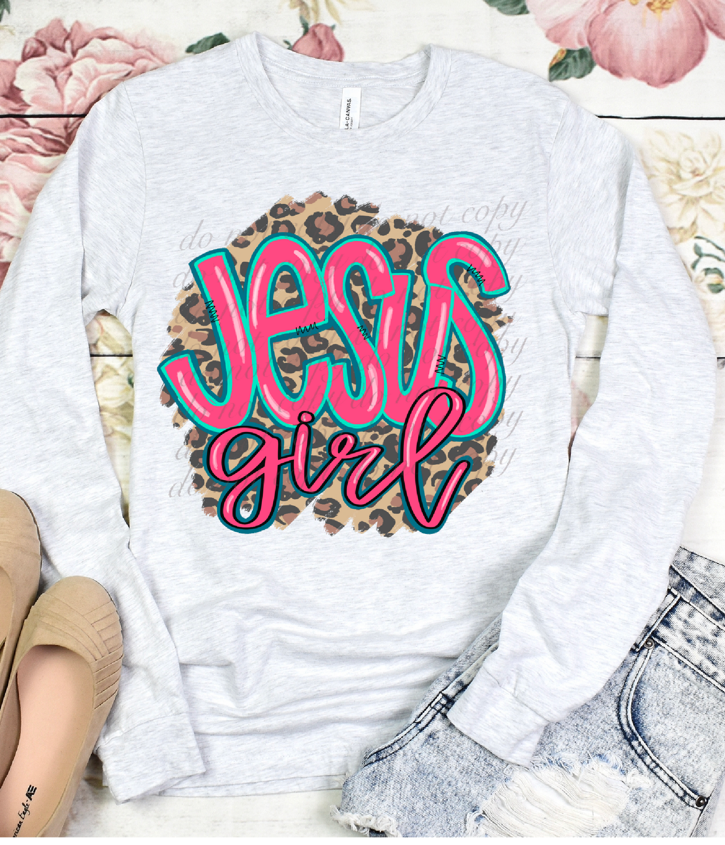 Jesus Girl Faith DTF Transfers SKU5565