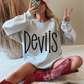 Devils Spangle Transfer and Matching DTF Transfer
