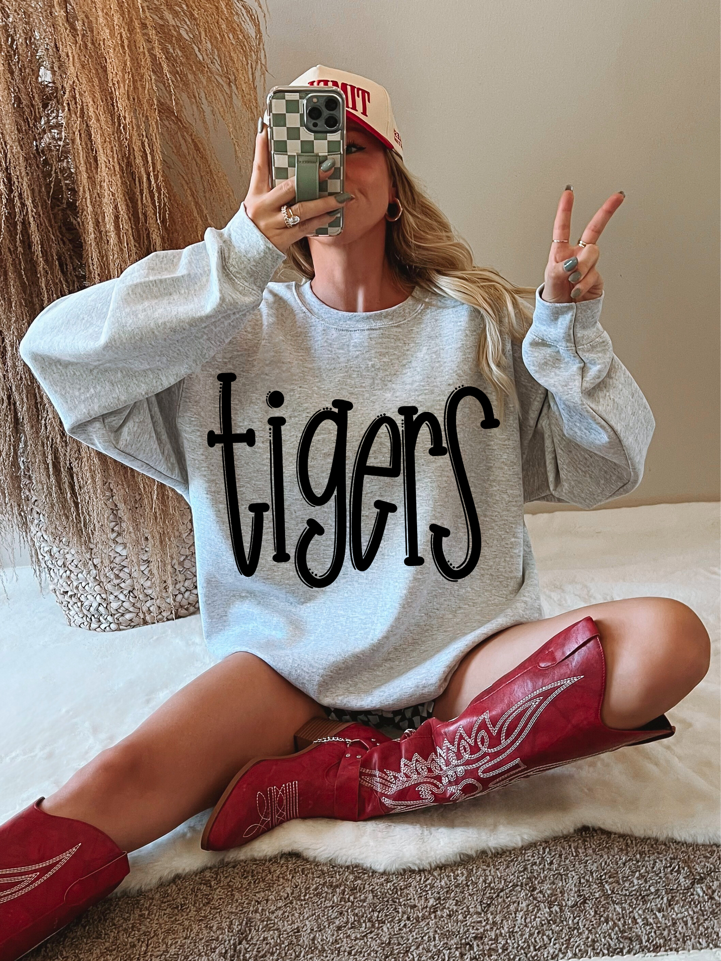 Tigers Spangle Transfer and Matching DTF Transfer