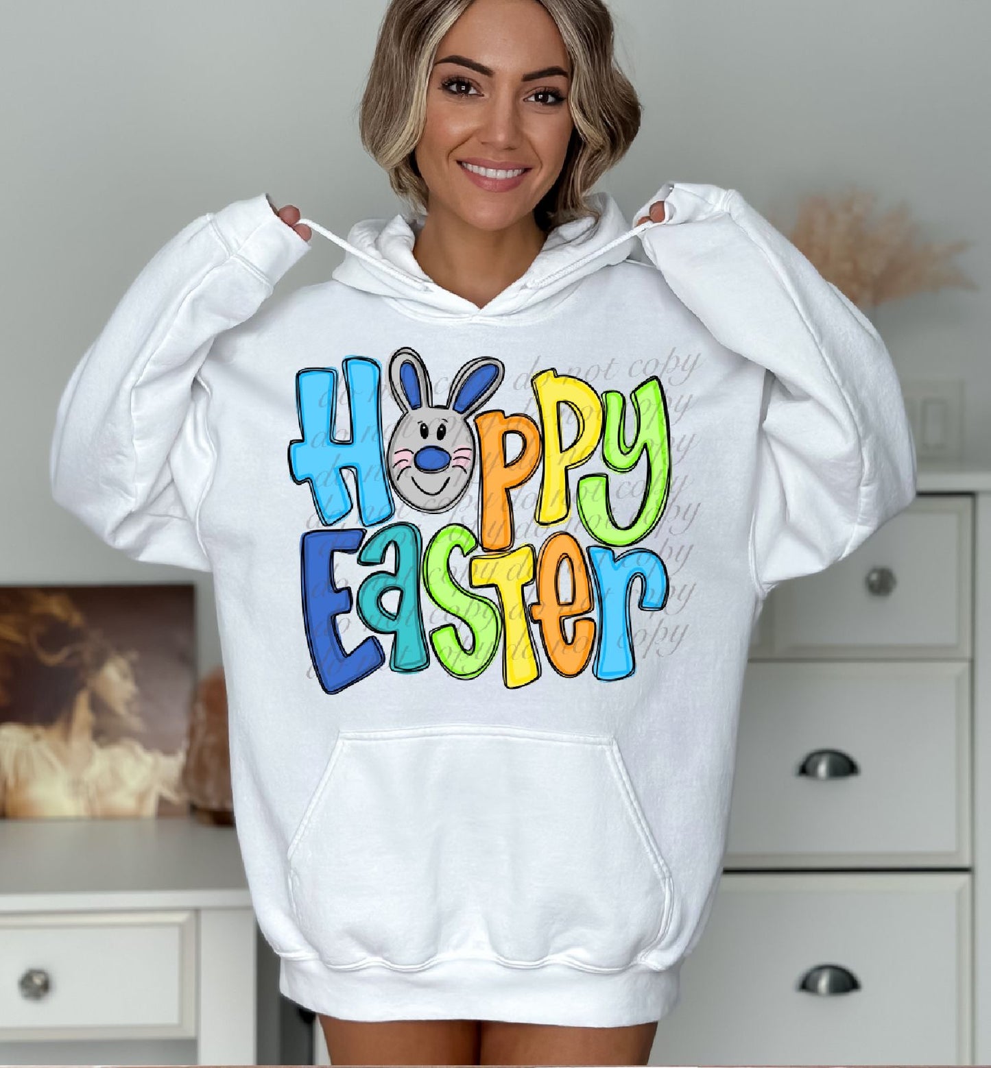 Hoppy Easter DTF Transfers SKU6756