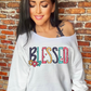 Blessed DTF Transfers SKU9196