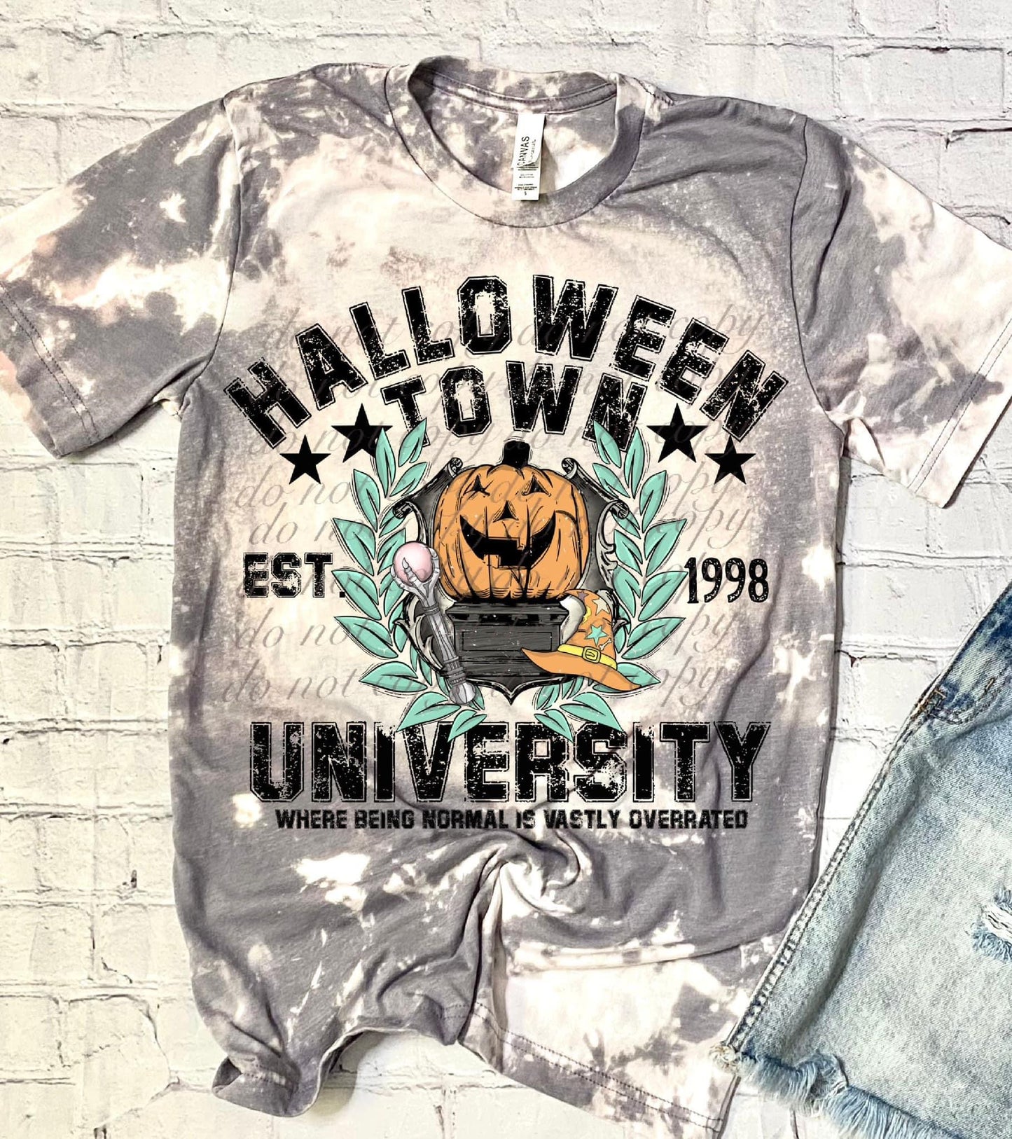 Halloween University Single DTF Transfer SKU3167