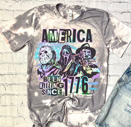 America 1776 Halloween Single DTF Transfer SKU1987