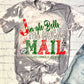 Jingle Mail Postal Christmas  DTF Transfer SKU4809