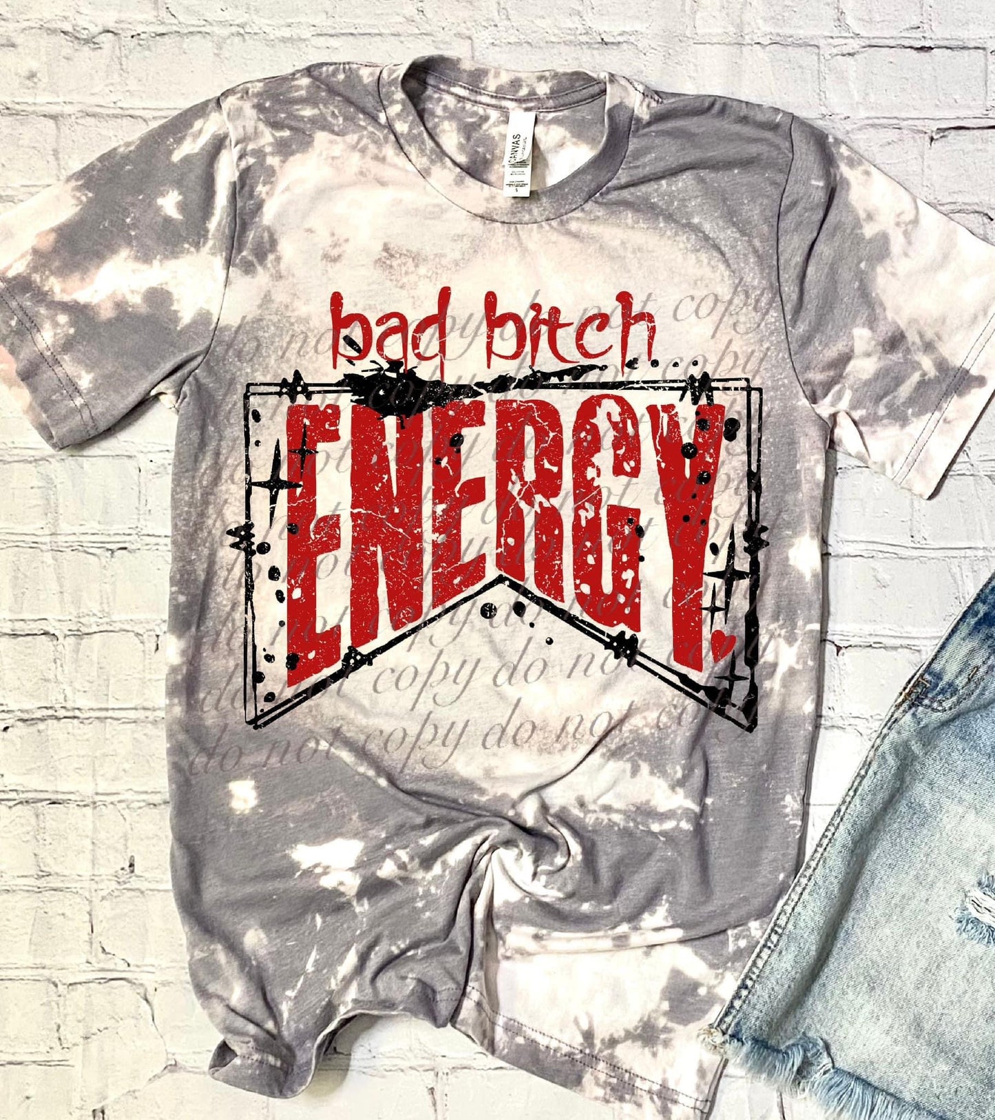 Bad Bitch Energy Country DTF Transfer SKU3905