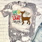 Let Your Light Shine Rudolph Christmas  DTF Transfer  SKU1546
