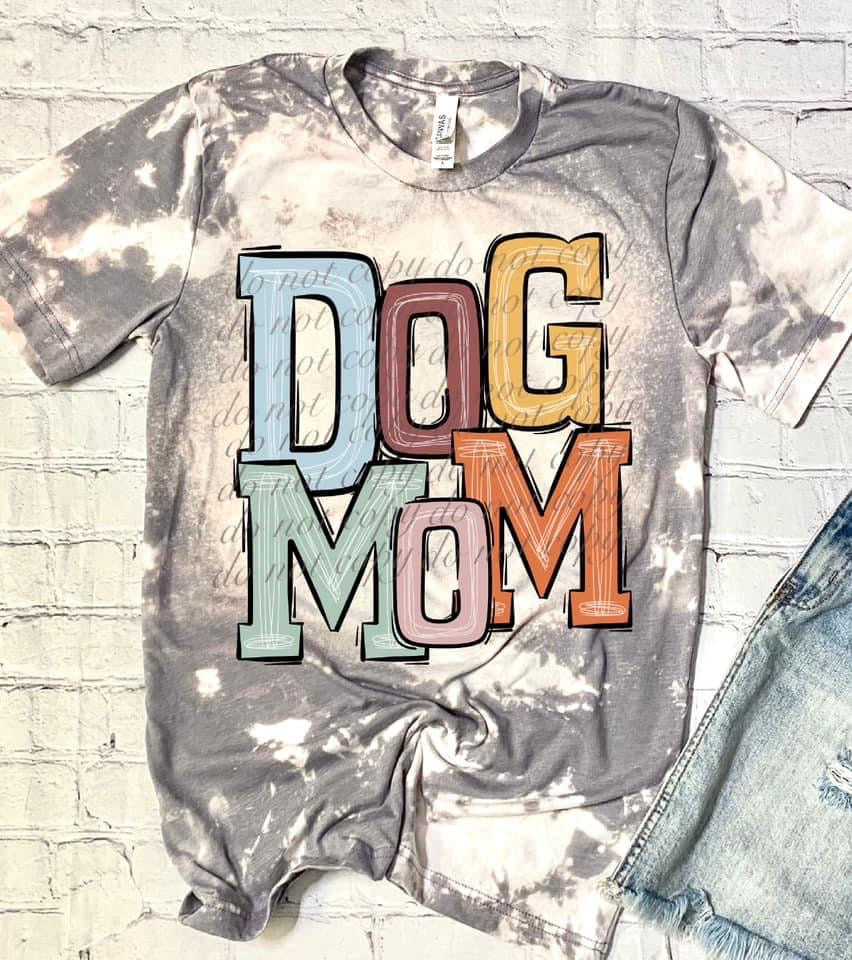 Dog Mom BOHO Sports DTF Transfer SKU4508