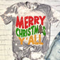 Merry Christmas Yall Holiday  DTF Transfer  SKU1671