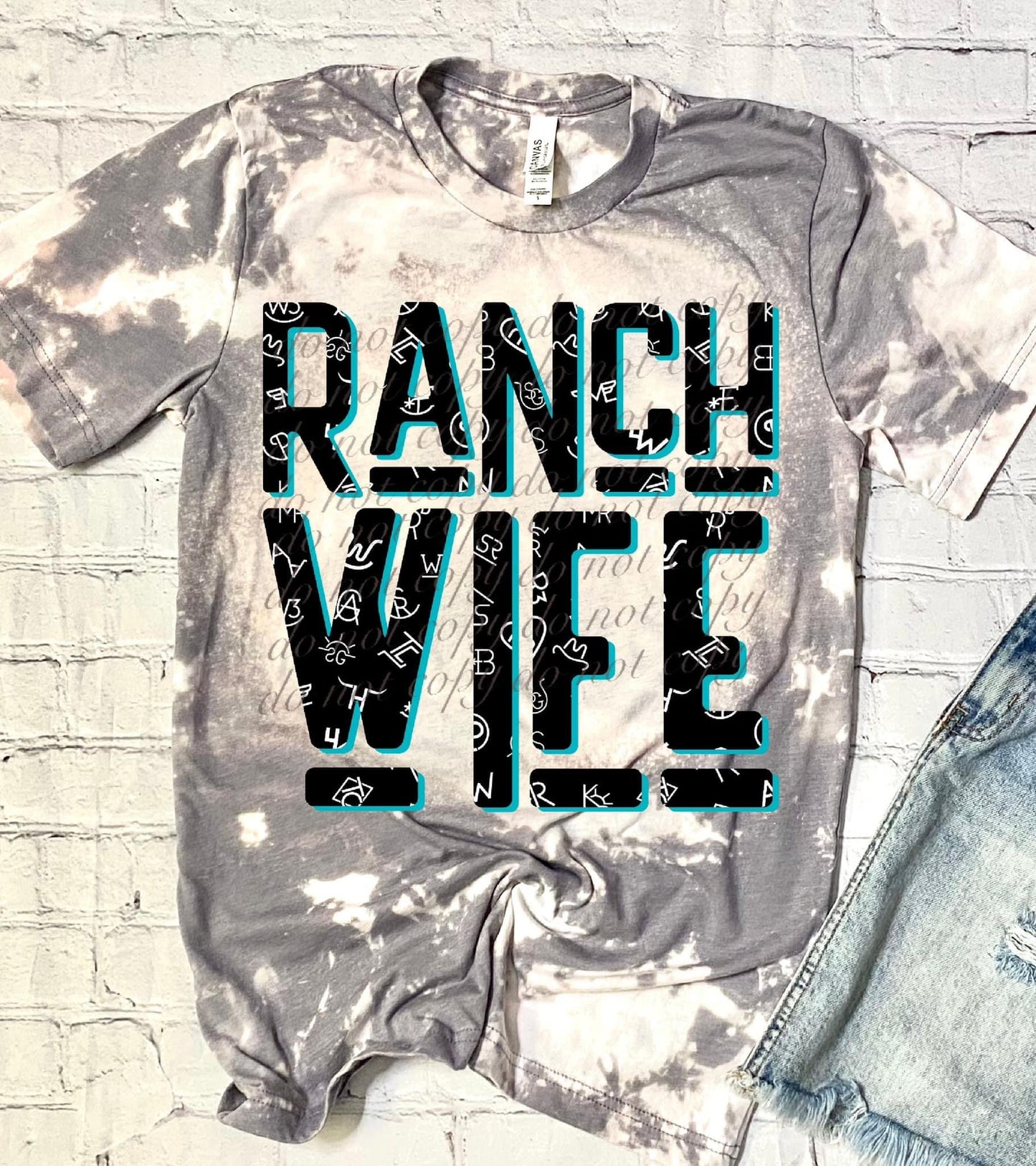 Ranch Wife Country DTF Transfer SKU4819