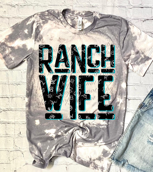 Ranch Wife Country DTF Transfer SKU4819