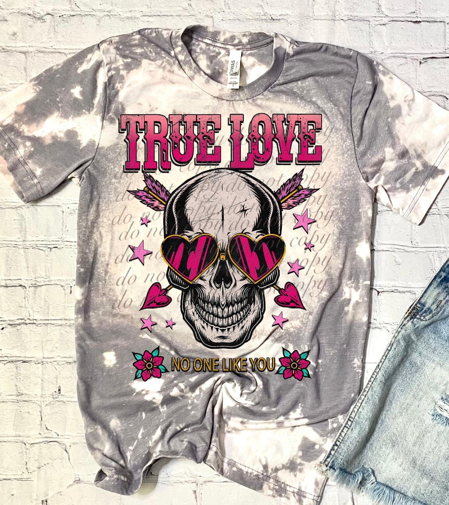 True Love Valentine Day DTF Transfer SKU4900