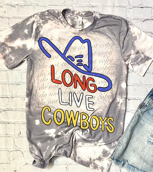 Long Live Cowboys Country DTF Transfer SKU4069