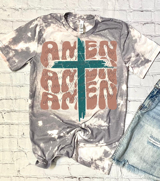 Amen Faith Single DTF Transfer SKU2590