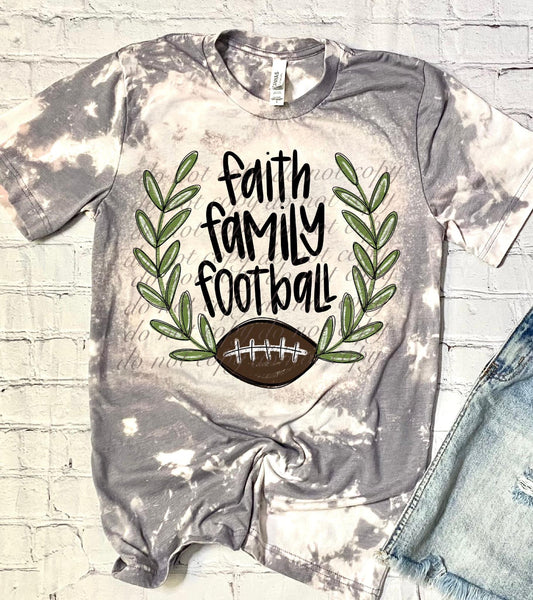 Faith Family Football Sports DTF Transfer SKU3238